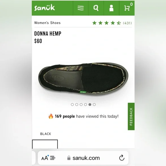 Sanuk Donna Hemp Shoes - Picture 10 of 12